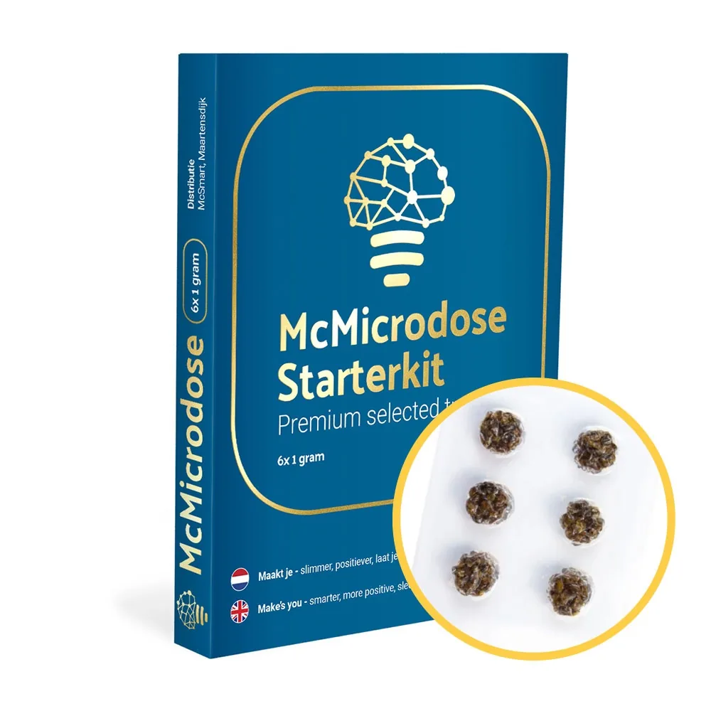 McMicrodose Starterkit (6 Γ 1g porties)